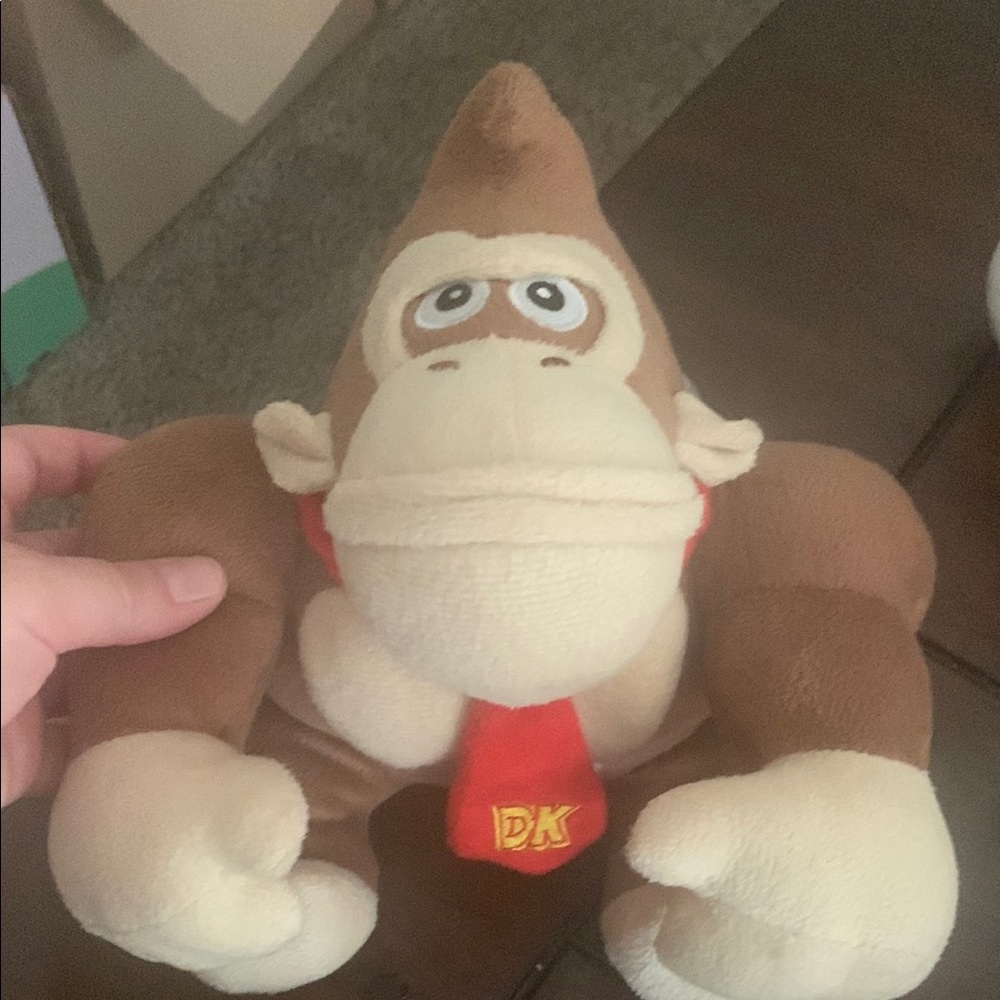 Nintendo Brown and Cream Stuffed Animal Plush